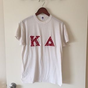 Vintage Kappa Delta Letter Shirt Red Bandana Small